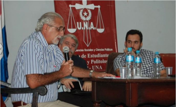 El economista uruguayo Antonio Elías estuvo por Asunción en un seminario. Foto: BI